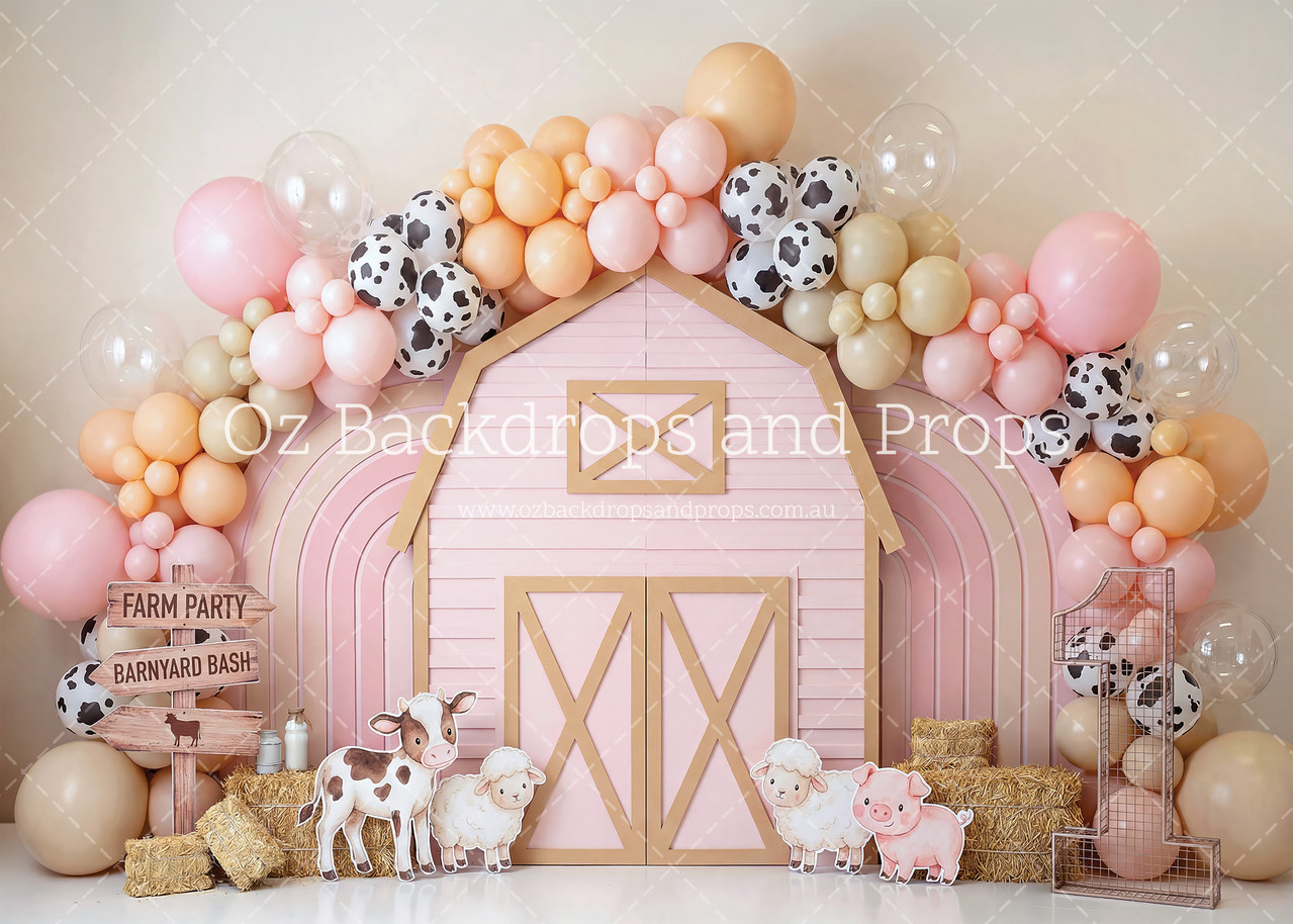 Pink Barnyard One