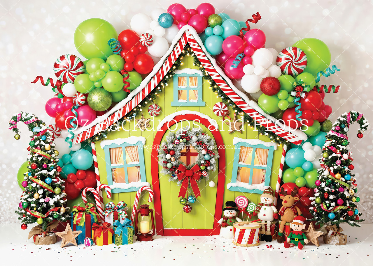 Elf Cottage Balloons