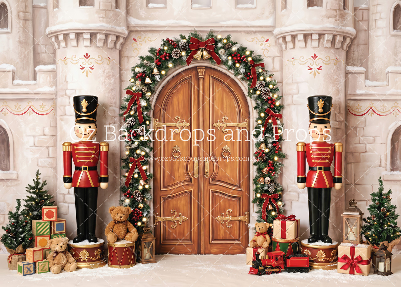 Painted Castle Nutcrackers