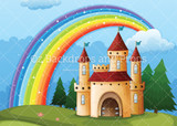 Sparkle Rainbow Castle