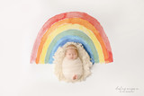 Over the Rainbow - Newborn Posing Fabric