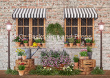 Flower Market Brick