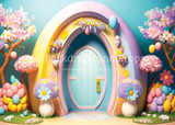 Easter Blue Door