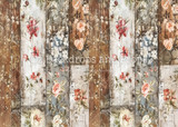 Rustic Floral Wood Rustic Floral Wood