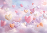 Pastel Cloud Hearts