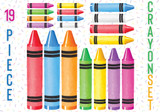 Crayon Cutout Set - 5mm Corflute