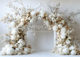Beige Bloom Arch