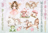 Woodland Fairy Cutout Set - 5mm Corflute