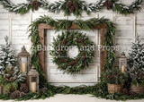 Bronze Lantern Pinecones