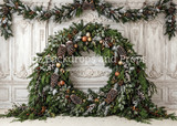 Carved Wall Wreath