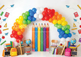 Rainbow Balloon Pencils