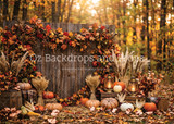 Boho Fall Fence