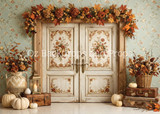 Elegant Autumn Door