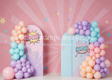 Pink Superhero Arches