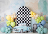 Race Track Balloons