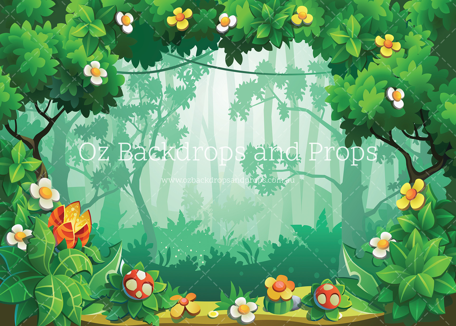 Secret Garden - Oz Backdrops &amp; Props Pty Ltd