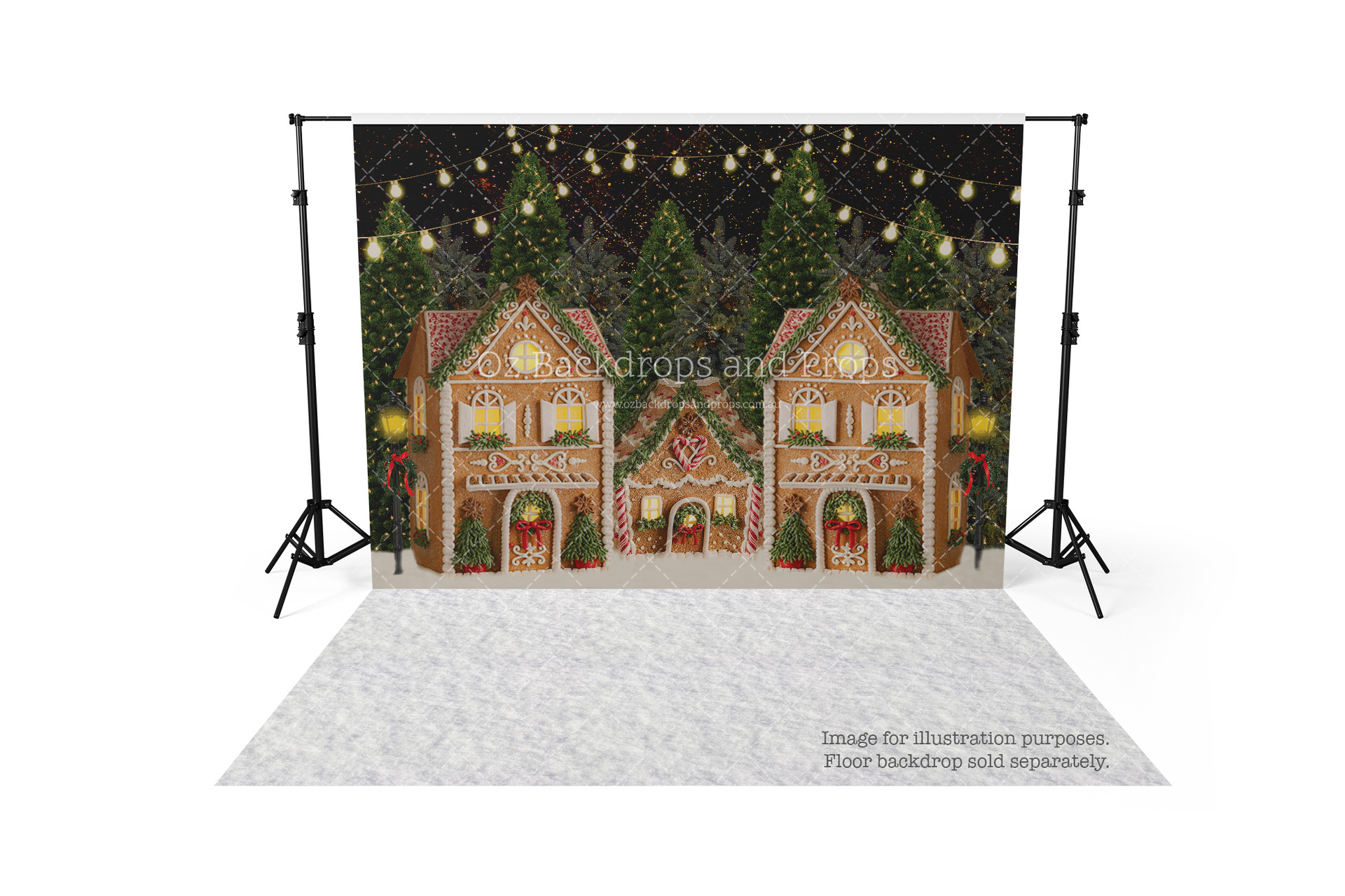 Gingerbread House - Oz Backdrops & Props