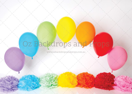 Over The Rainbow Balloons