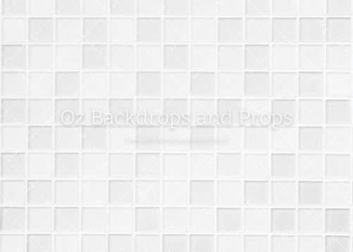 White Grey Tile