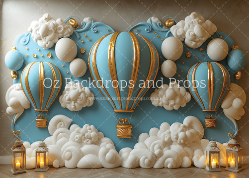 Curly Cloud Balloons