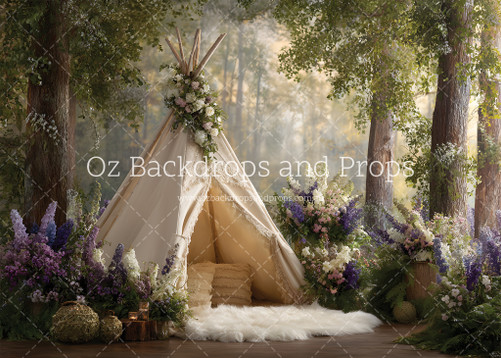 Secret Boho Teepee