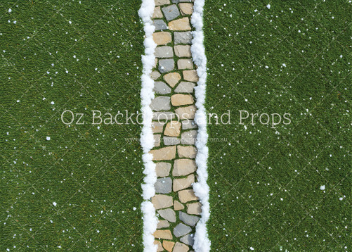 Snowy Grass Pathway Snowy Grass Pathway