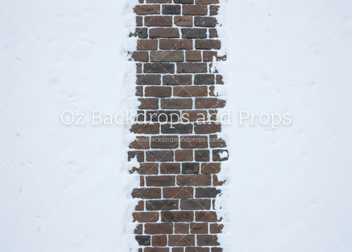 Brown Brick Snow Brown Brick Snow