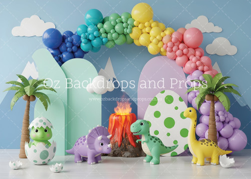 Volcano Dino Balloons
