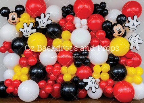 Mickey Balloon Wall