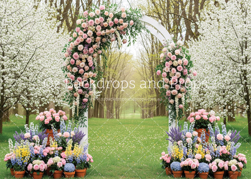 Pretty Potted Arbour