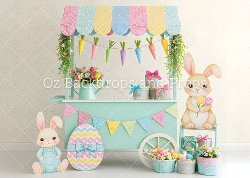 Pastel Spring Wagon