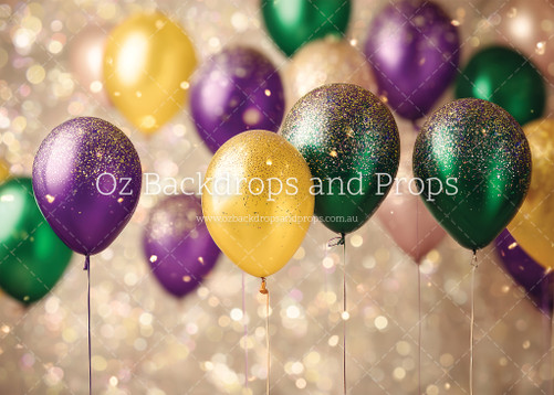 Mardi Gras Balloons