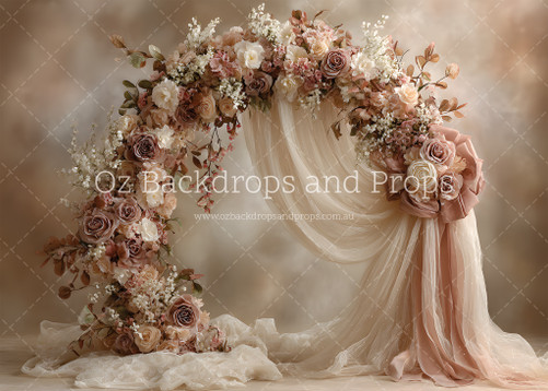 Blushing Floral Arch