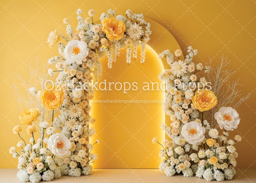 Sunny Flower Arch