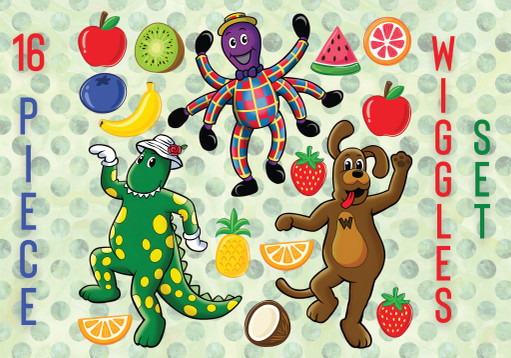 Wiggles Cutout Set (16 Piece)
