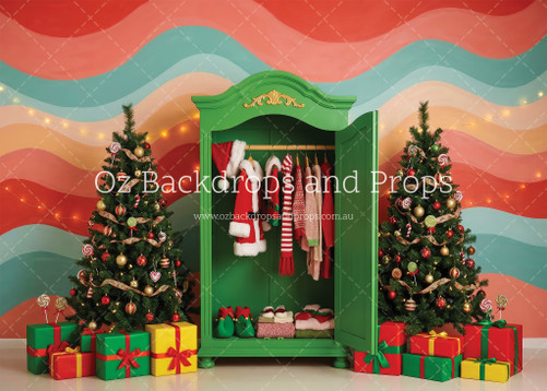 Groovy Christmas Closet