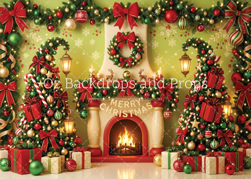 Whoville Fireplace