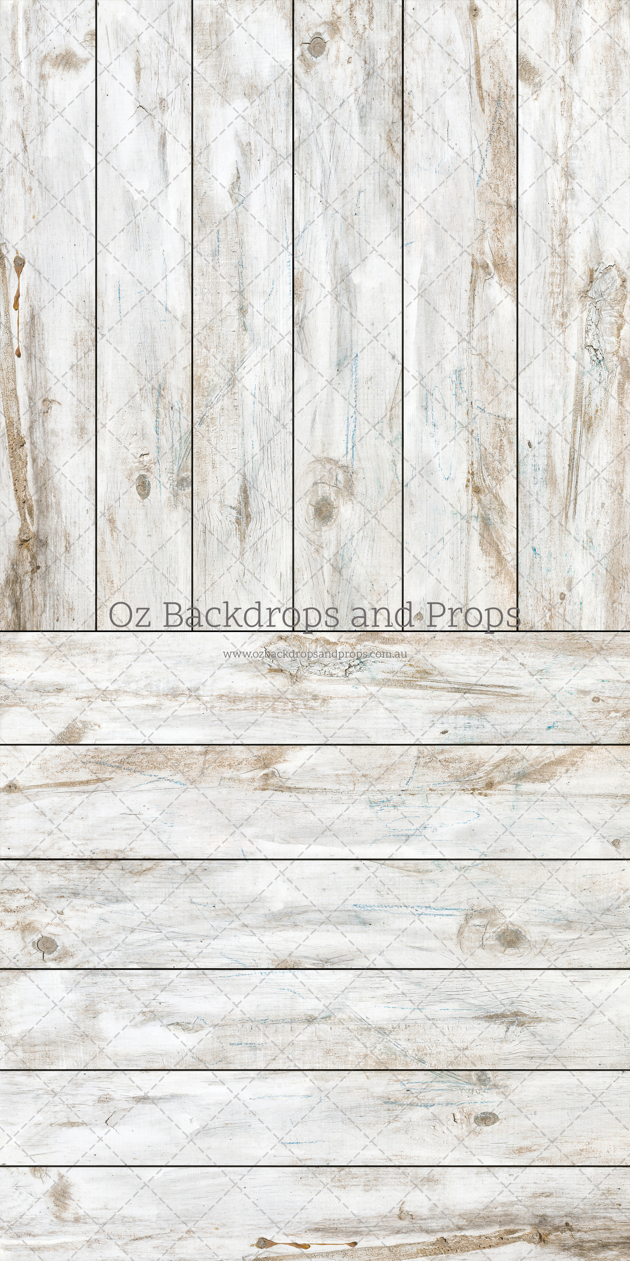 Beach House Planks Two in One - Oz Backdrops & Props