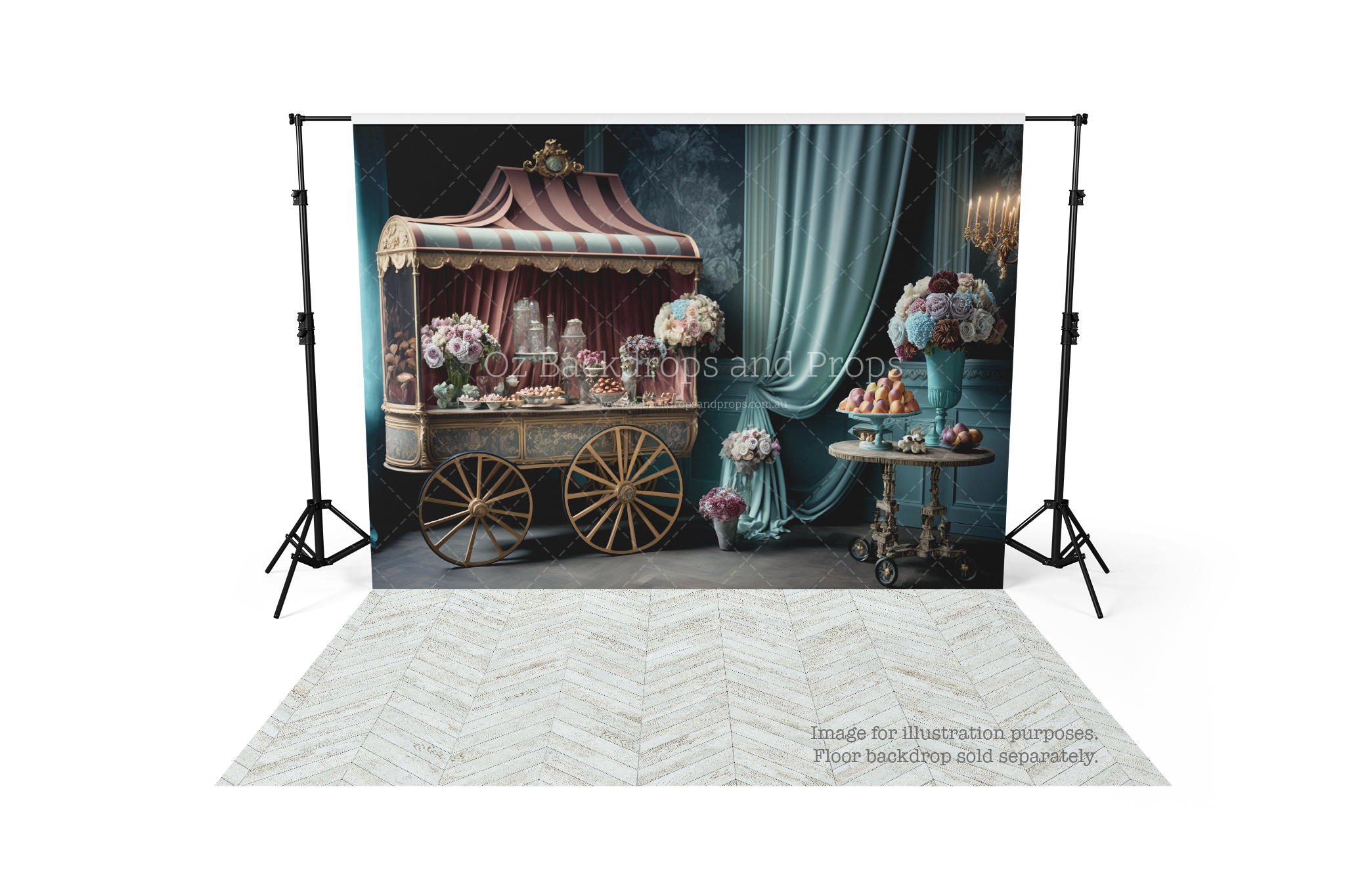 High Tea Elegance - Oz Backdrops & Props Pty Ltd