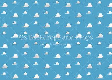 Toy Story Clouds - Oz Backdrops &amp; Props Pty Ltd