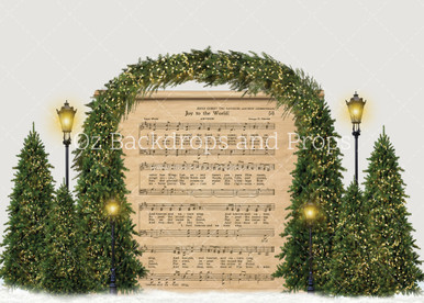 Christmas Melody - Oz Backdrops & Props
