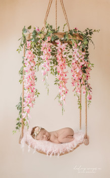 "Swaying Wisteria Swing" A Darling Collection Digital Backdrop