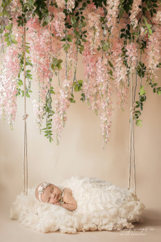 "Weeping Wisteria Swing" A Darling Collection Digital Backdrop