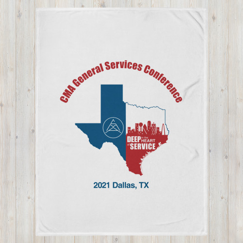 2021 General Service Conference Throw Blanket