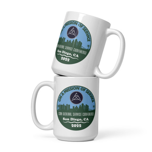 2022 General Service Conference White glossy mug