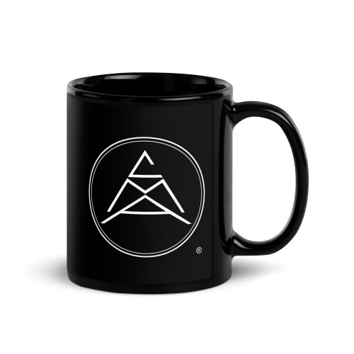 Black Glossy Mug 11oz