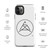 Tough Case for iPhone® - Black Logo