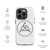 Tough Case for iPhone® - Black Logo