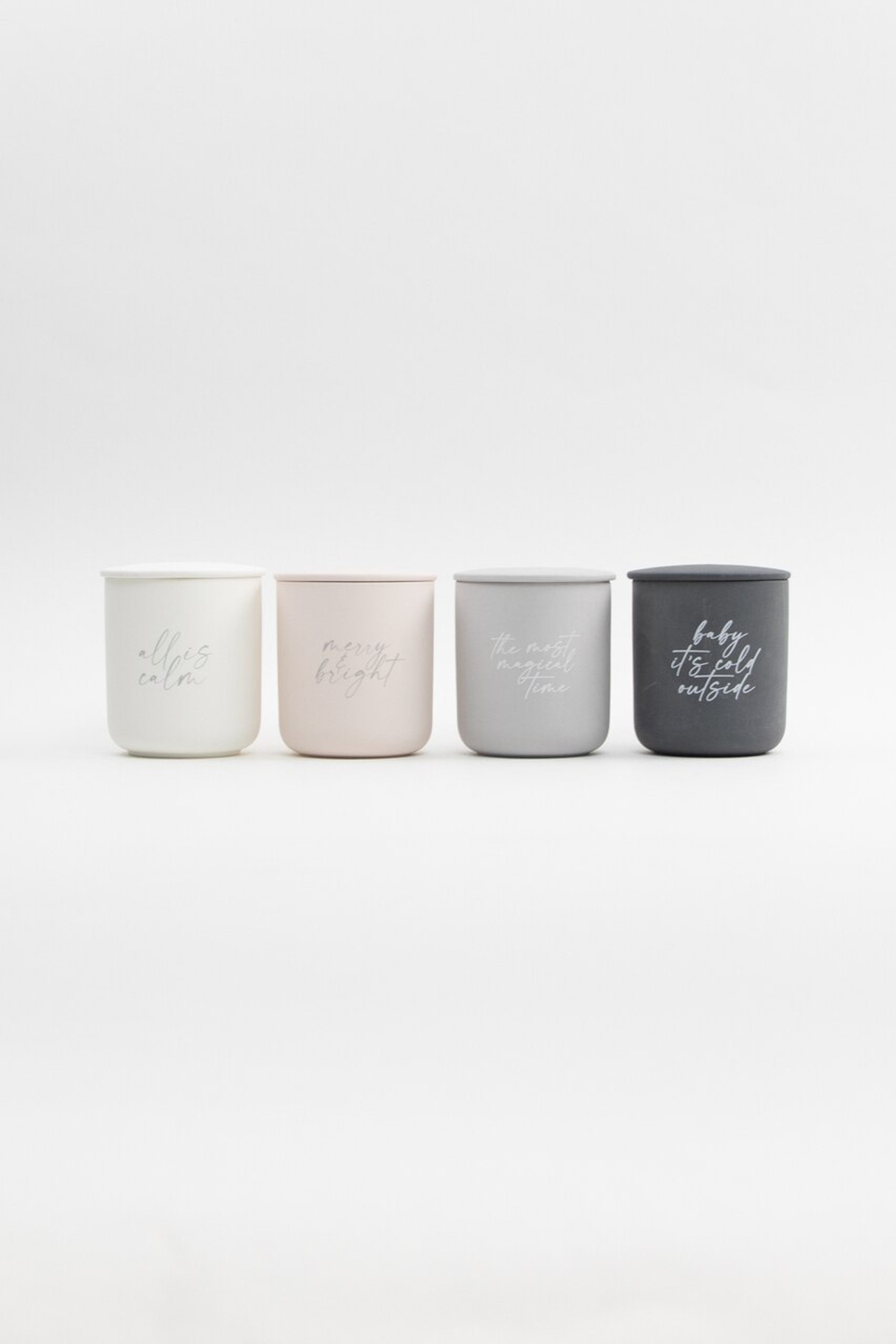 All is Calm Soy Candle With Lid