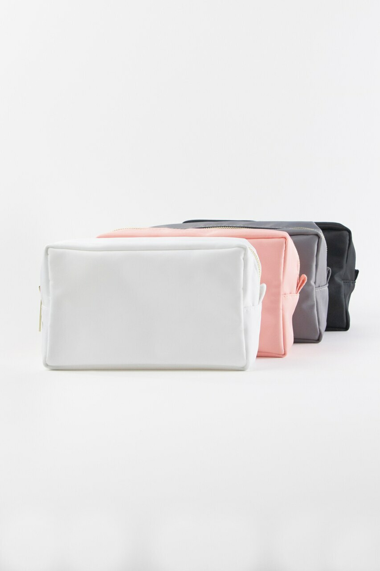 ThreeTwoOne Nylon Makeup Bag - White